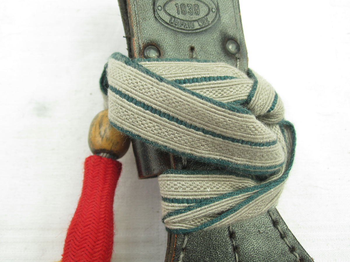 Koppelschuh mit Troddel für Extra Seitengewehr