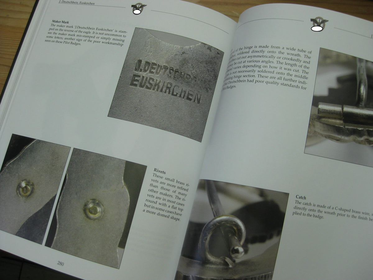 Ordenskatalog Buch Luftwaffenauszeichnungen Beobachterabzeichen Flugzeugführerabzeichen