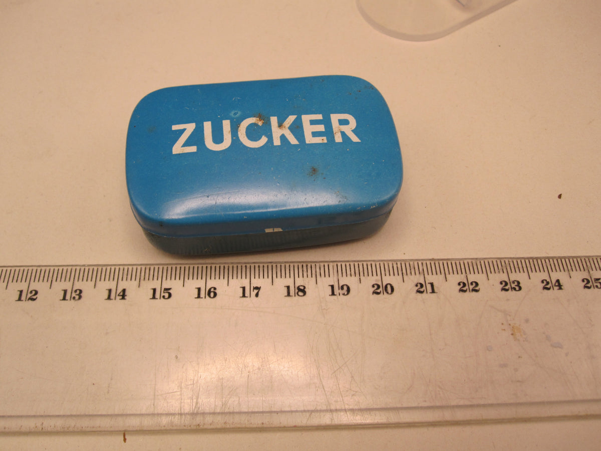 Originale &amp; alte Zuckerdose der Wehrmacht Marketenderware