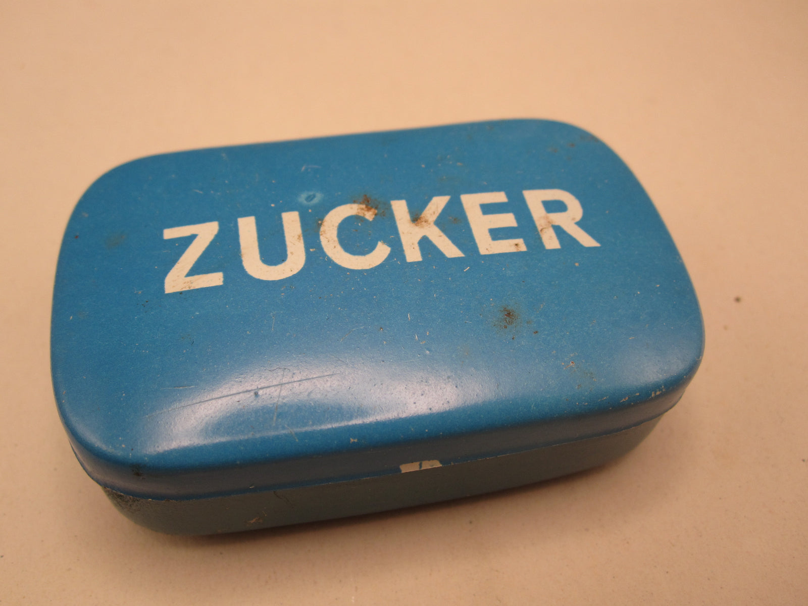 Originale & alte Zuckerdose der Wehrmacht Marketenderware