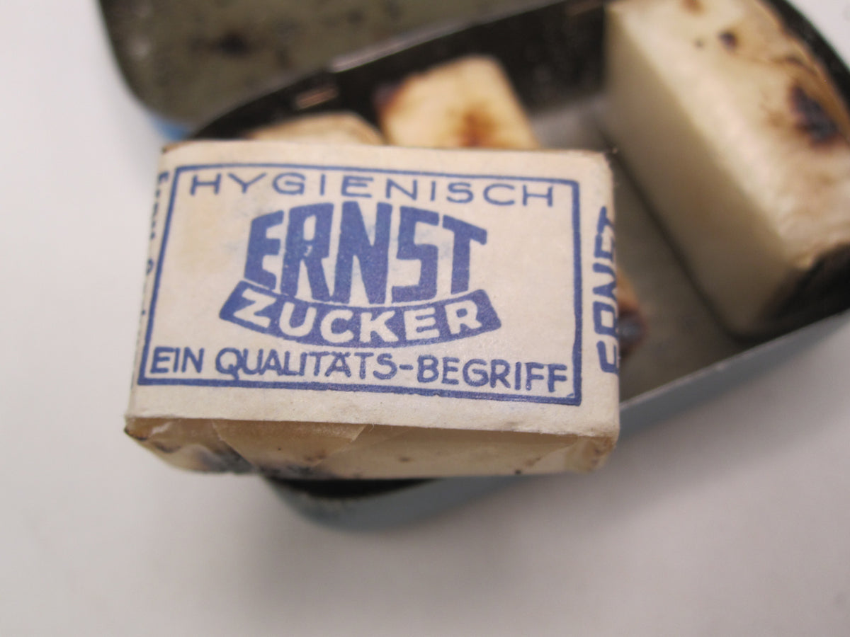 Originale &amp; alte Zuckerdose der Wehrmacht Marketenderware