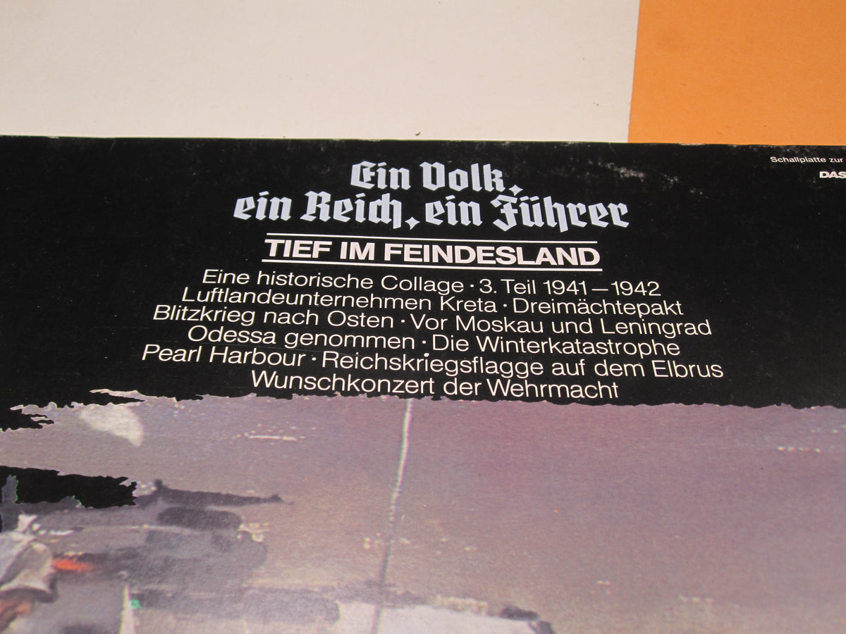 Schallplatte Ein Volk ein Reich ein Führer / Teil 3