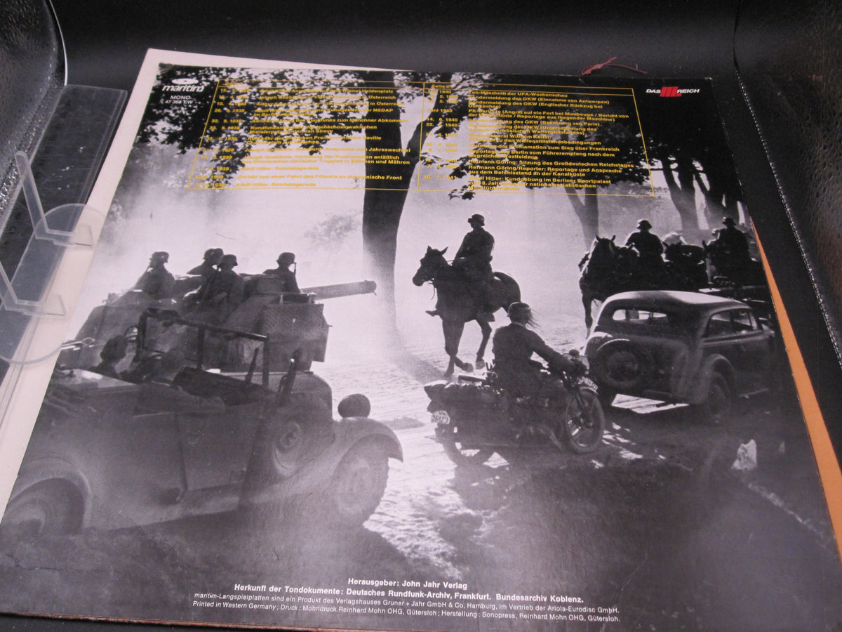 Schallplatte Ein Volk ein Reich ein Führer / Teil 2