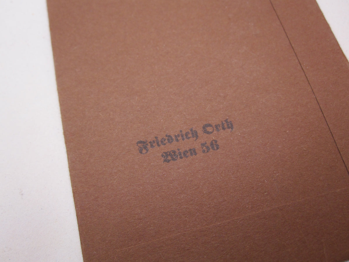 Leere Verleihungstüte Nahkampfspange in Bronze