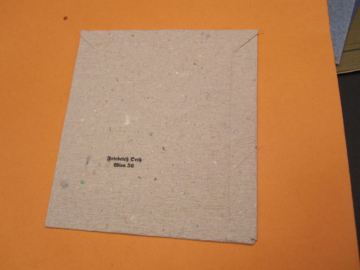 Leere Verleihungstüte Krimschild