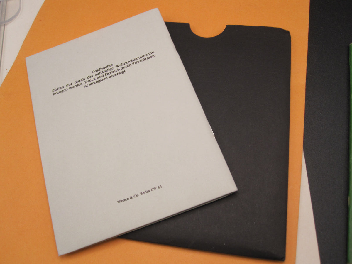 Waffen-SS Soldbuch mit Schutzhülle