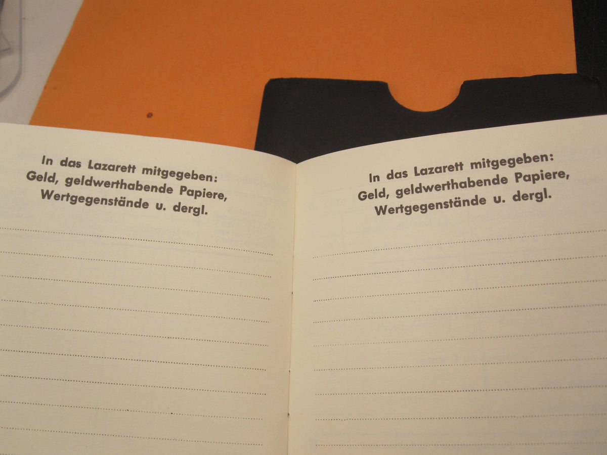 Waffen-SS Soldbuch mit Schutzhülle