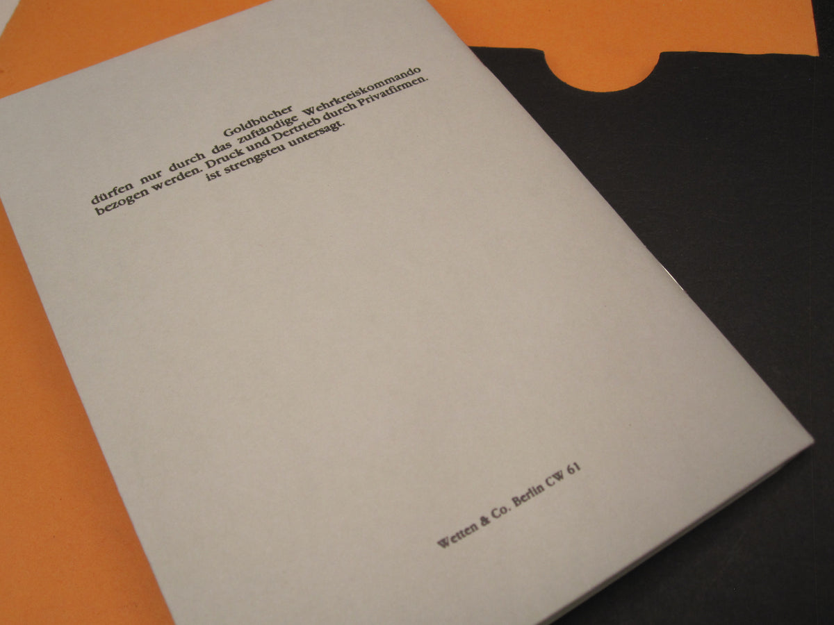 Waffen-SS Soldbuch mit Schutzhülle