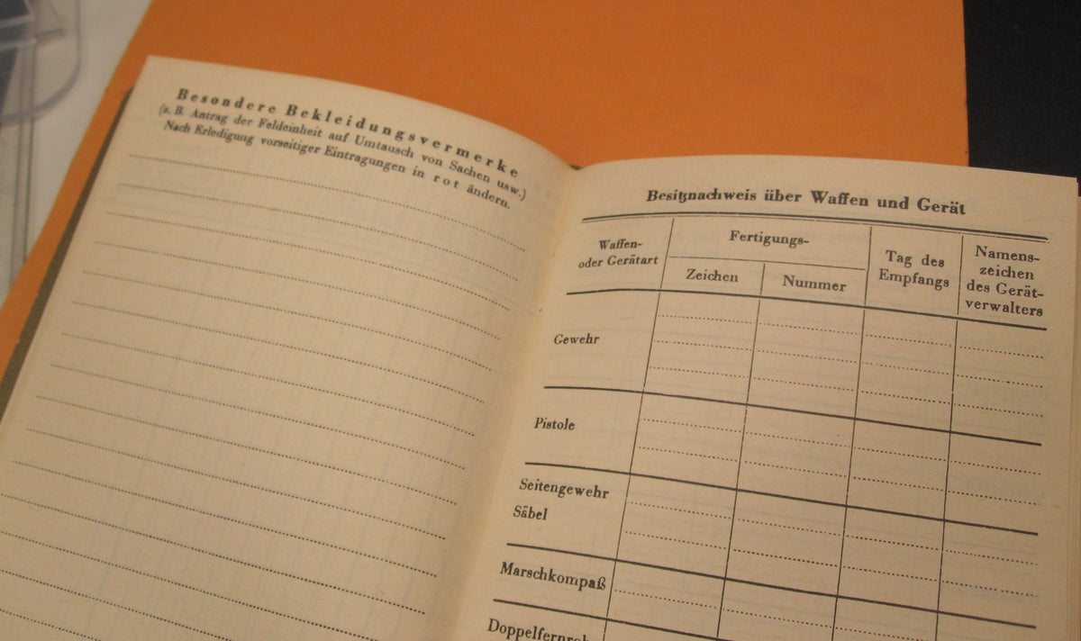 Waffen-SS Soldbuch