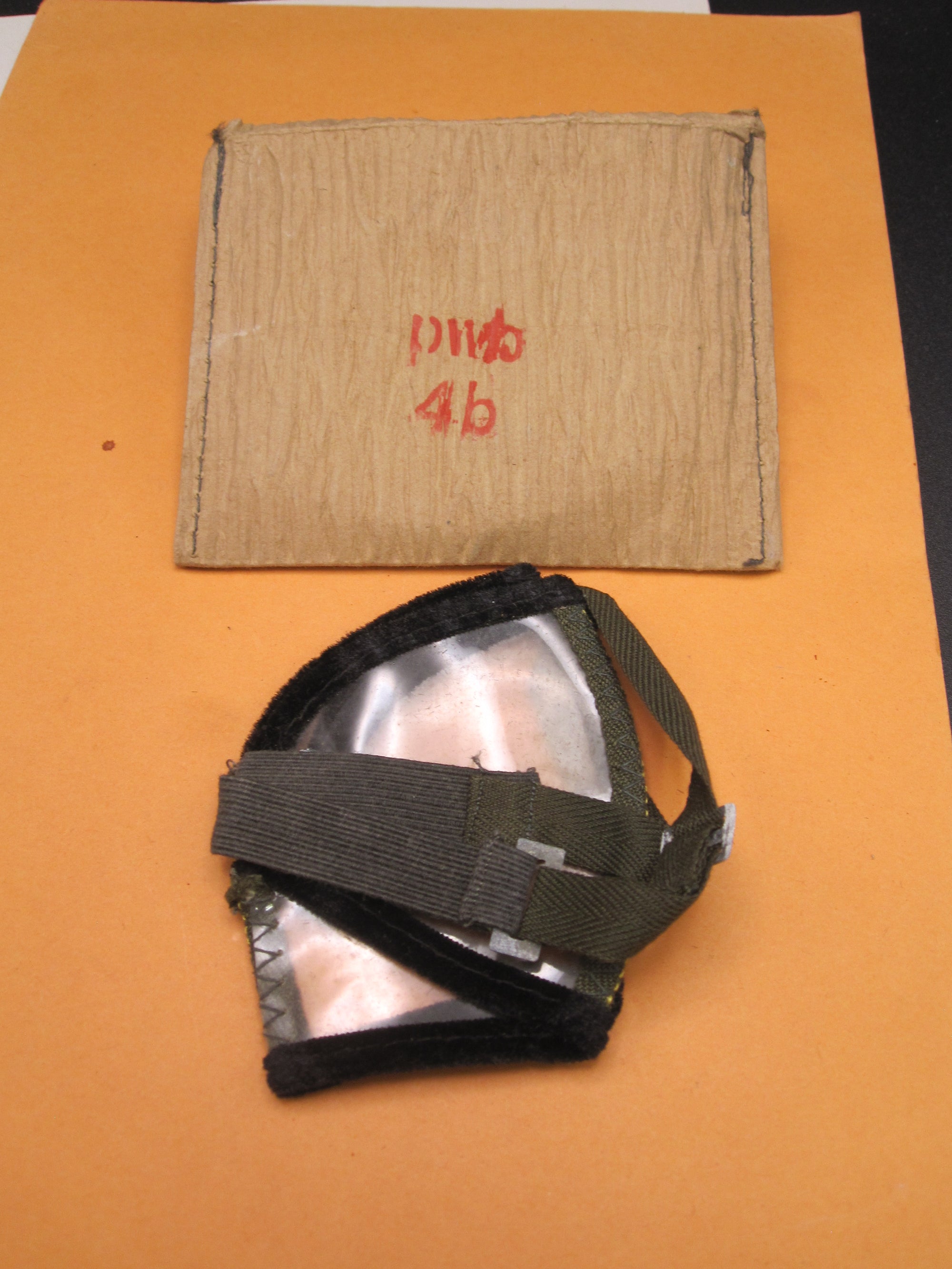 Originale & alte Staubschutzbrille der Wehrmacht Afrikakorps