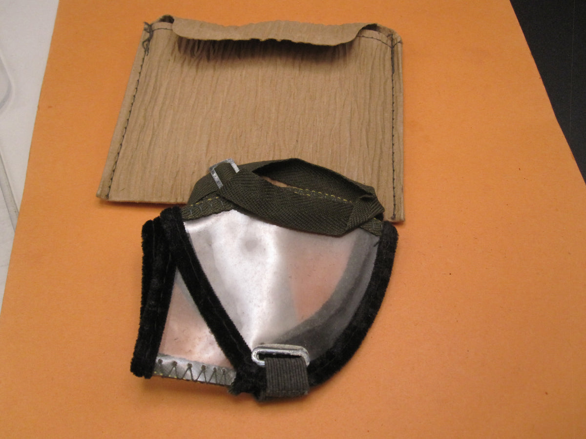 Originale &amp; alte Staubschutzbrille der Wehrmacht Afrikakorps