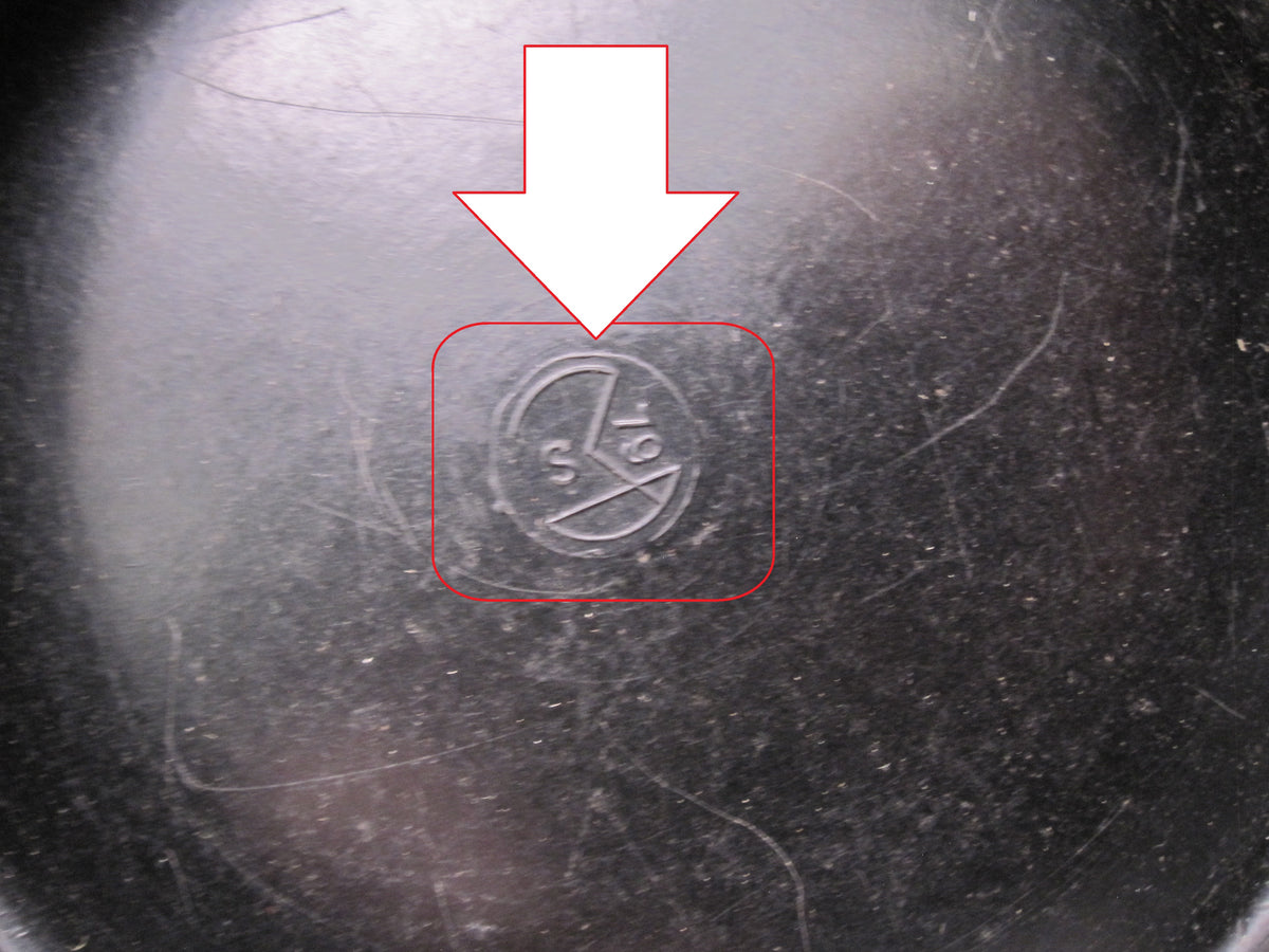 Originale &amp; alte LEERE Butterdose der Wehrmacht