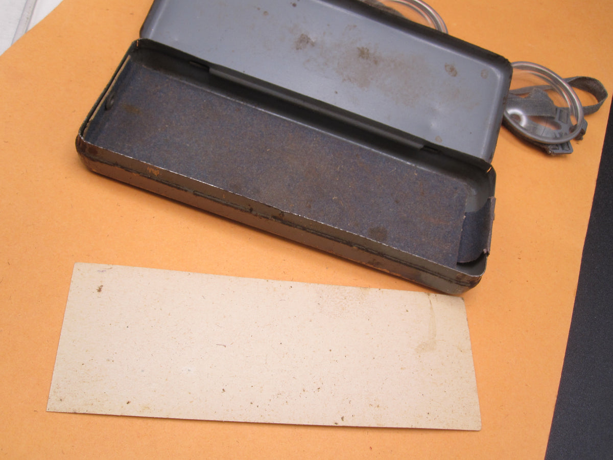 Originale &amp; alte Maskenbrille der Wehrmacht