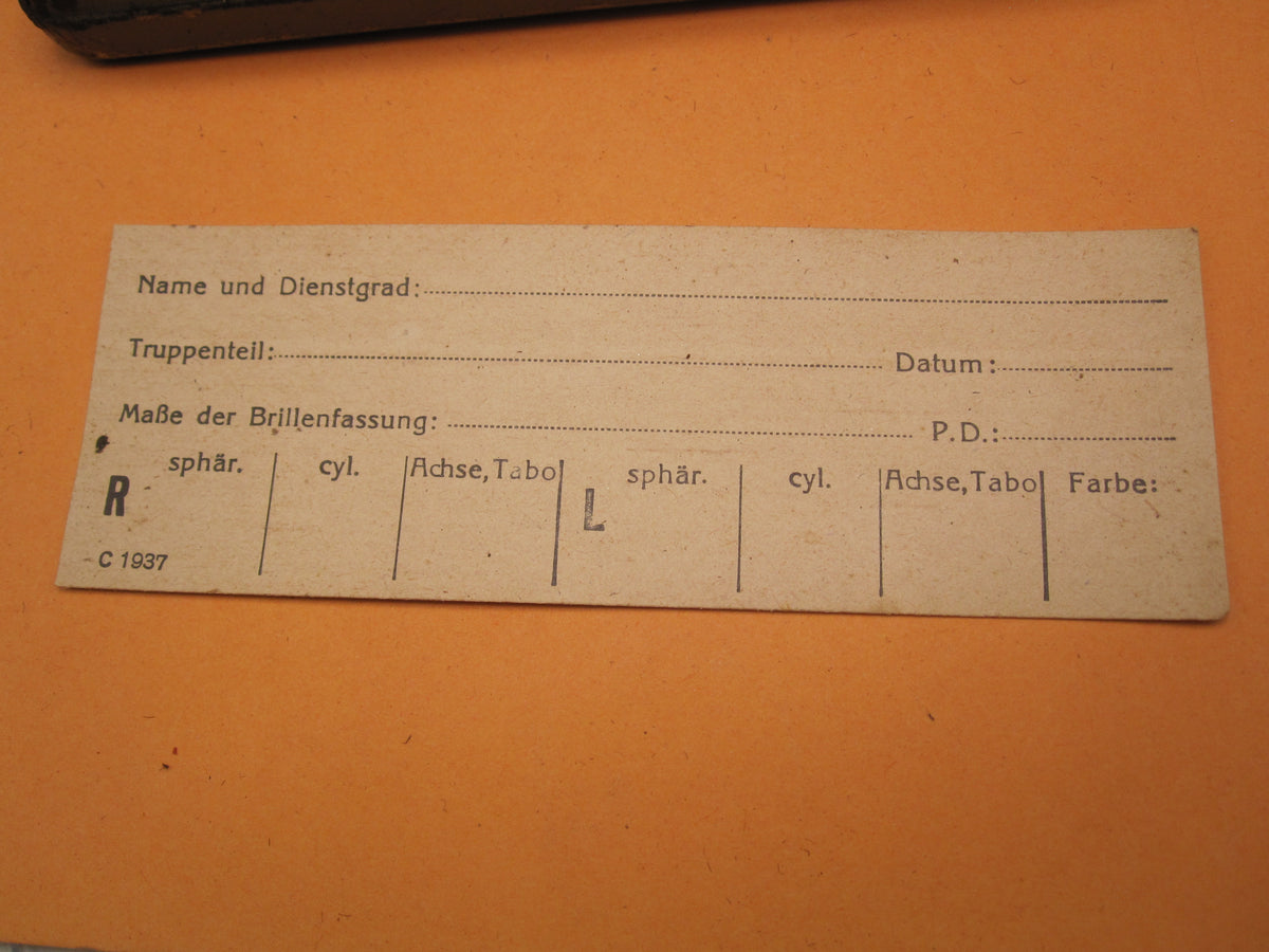 Originale &amp; alte Maskenbrille der Wehrmacht