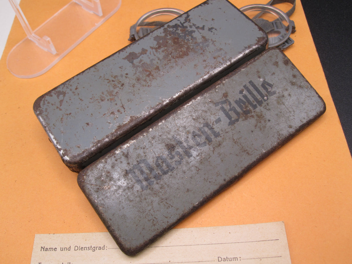 Originale &amp; alte Maskenbrille der Wehrmacht