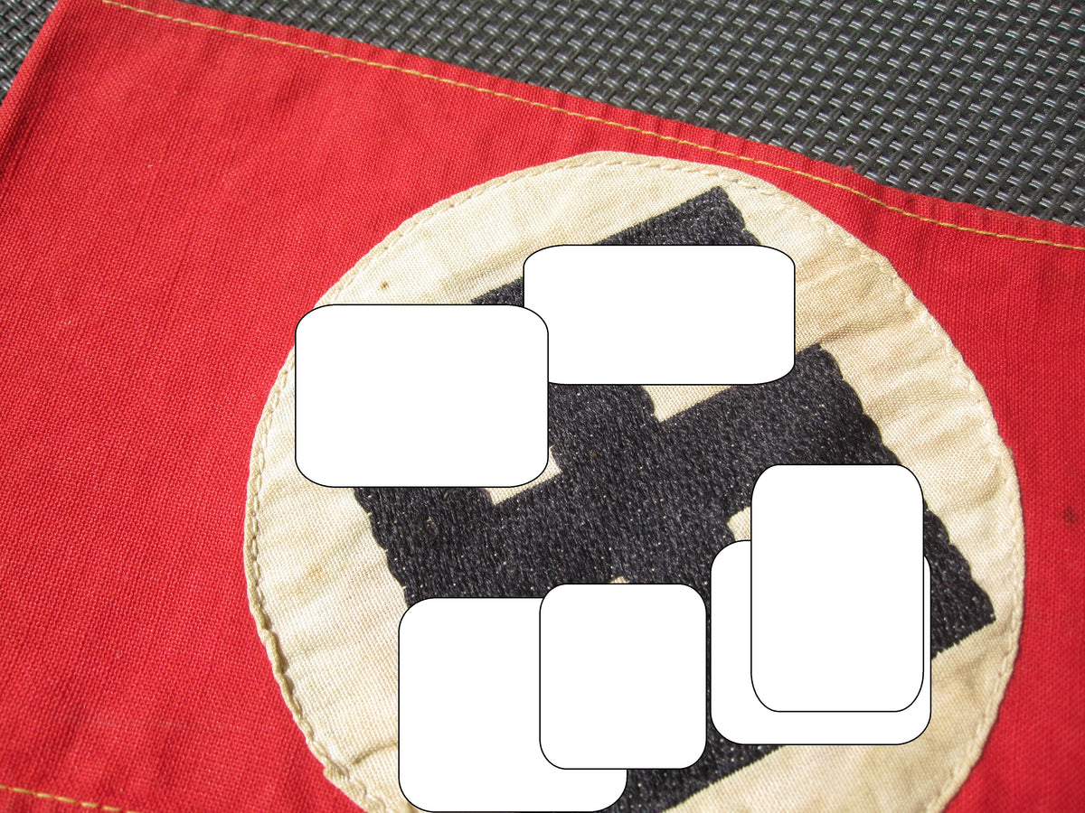 H.W.   NSDAP Armbinde Partei