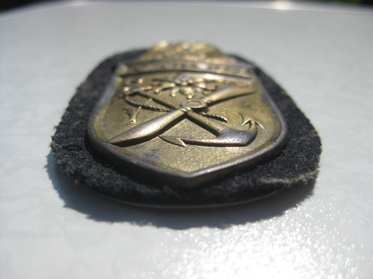 H.W. Narvikschild 1940 in Gold Kriegsmarine
