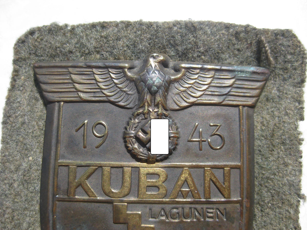 H.W.  -  -  Kubanschild 1943