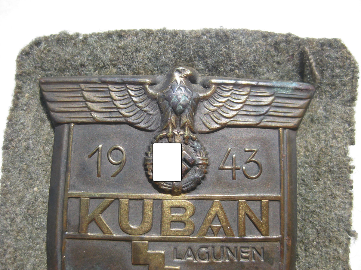 H.W.  -  -  Kubanschild 1943