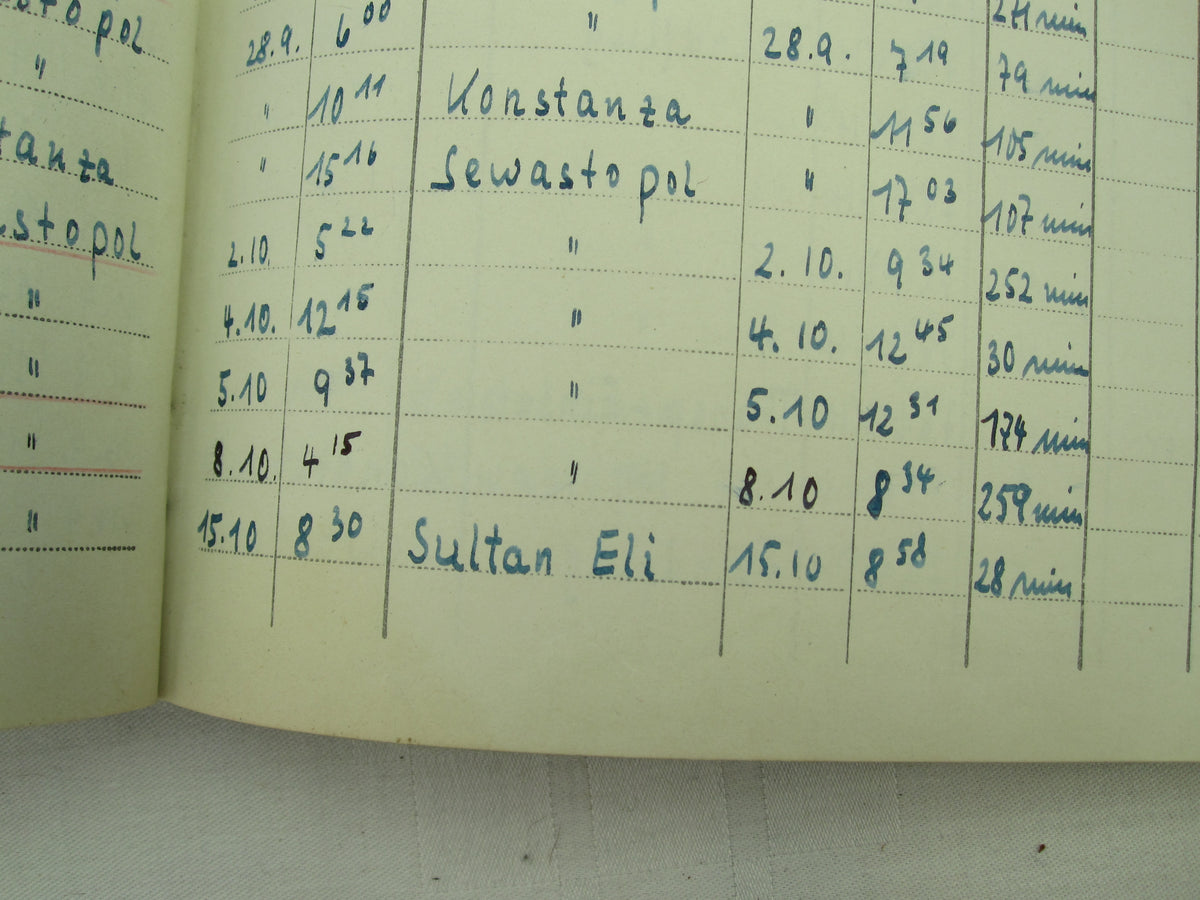 Flugbuch &amp; Leistungsbuch für SEEFLIEGER Träger Ehrenpokal der Luftwaffe Frontflugspange Gold EK1/39  etc etc