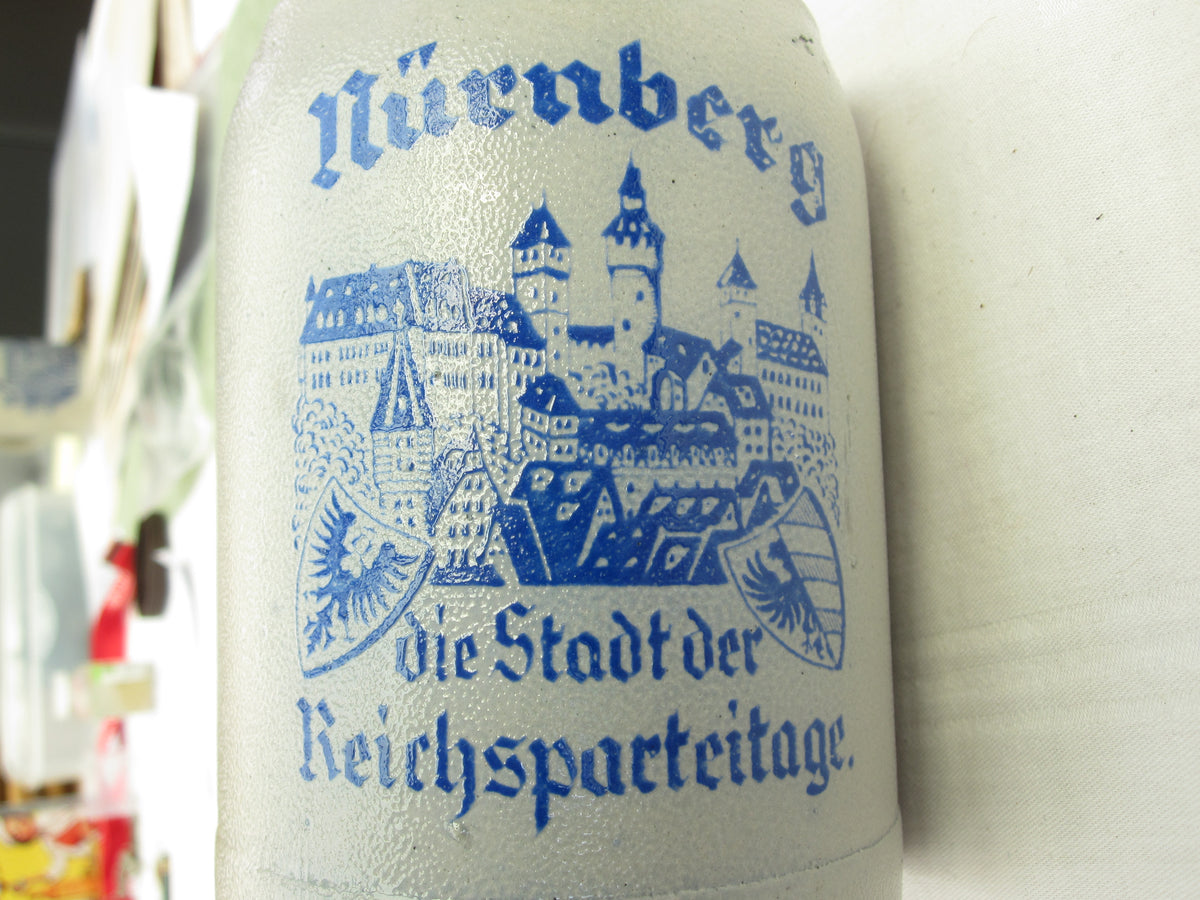 Reservistenkrug Bierkrug NÜRNBERG halber Liter !