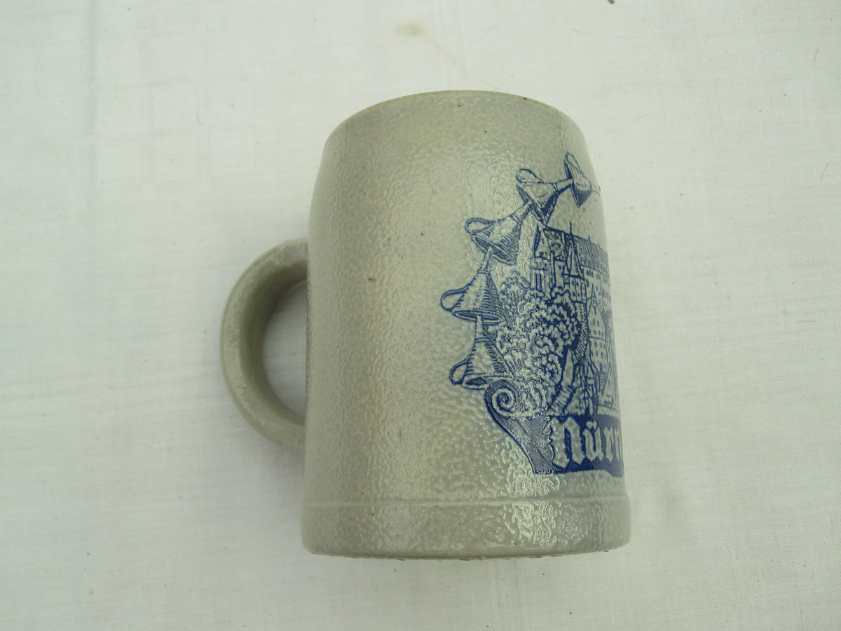 Reservistenkrug Bierkrug NÜRNBERG / HALBER Liter !