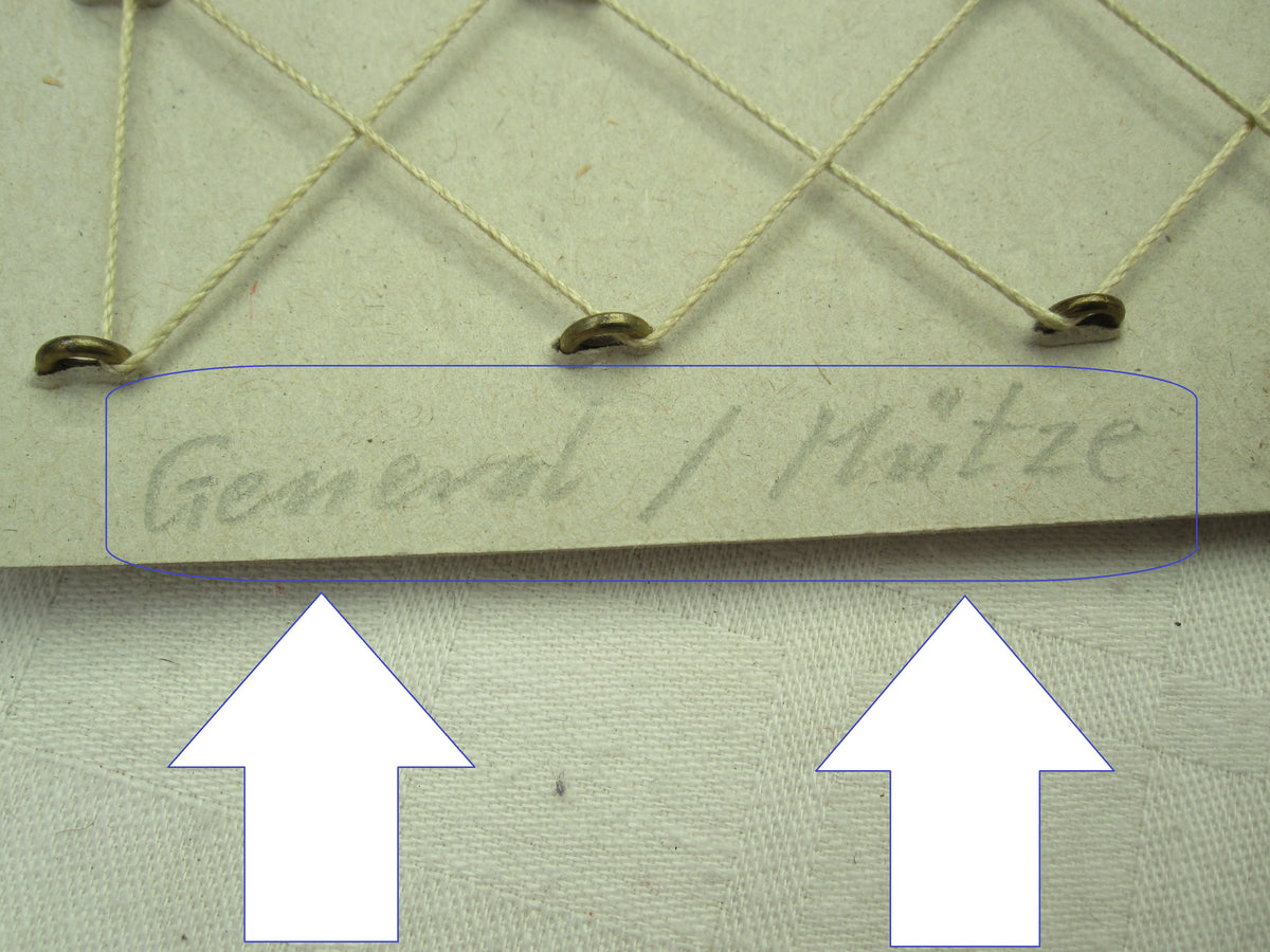 8 ORIGINALE Knöpfe für Schirmmütze der Generale der Wehrmacht !! 13,8mm