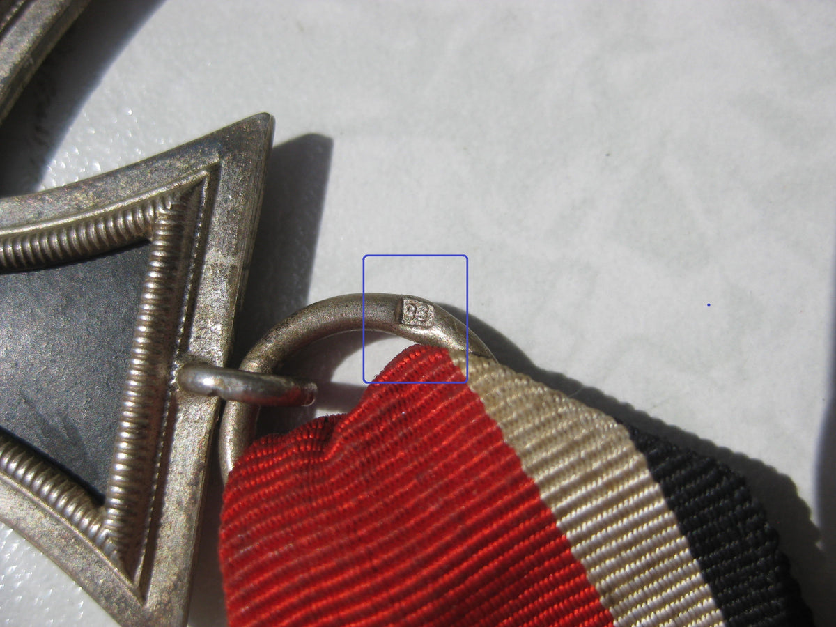 Eisernes Kreuz 2.Klasse 1939 (EK2/39) EXTREM SELTENER Hersteller "93"