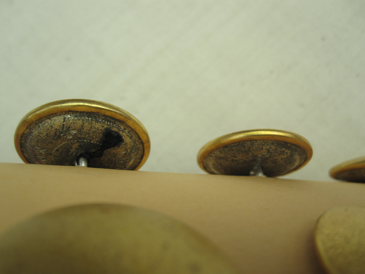 12 ORIGINALE Knöpfe für die Uniform der Generale der Wehrmacht !! 24,8 mm