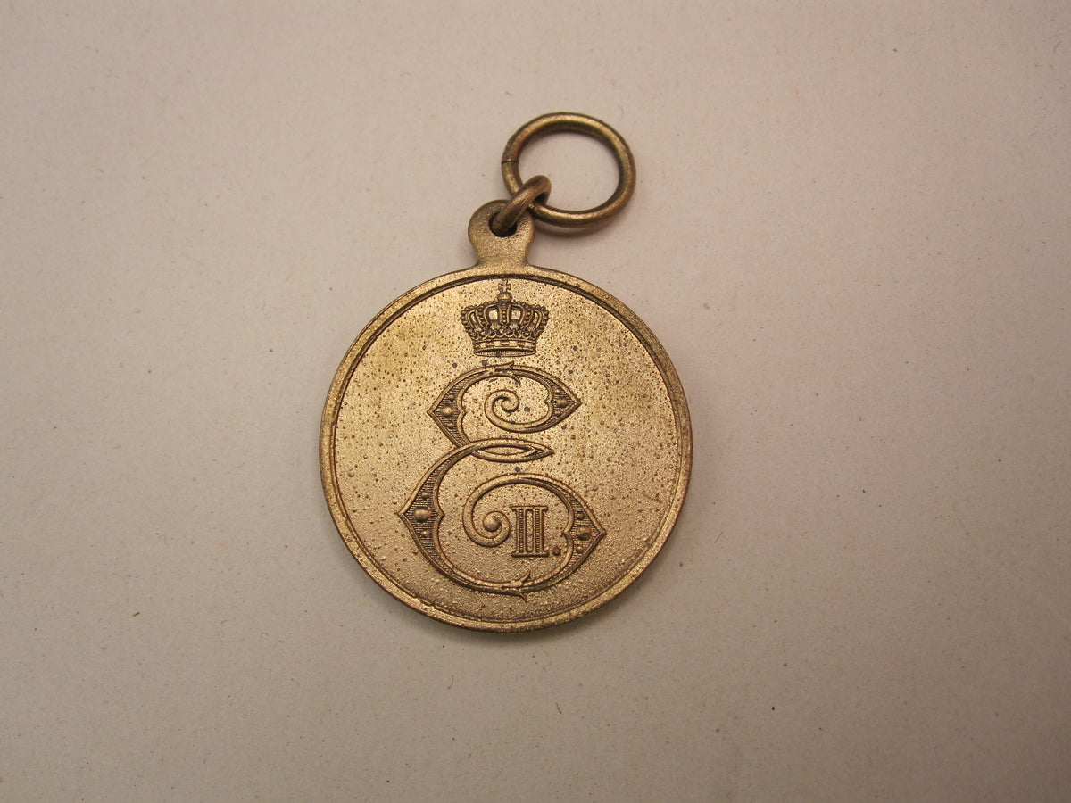 Original Sachsen Altenburg Tapferkeitsmedaille 1915 im Verleihungsetui VERGOLDET