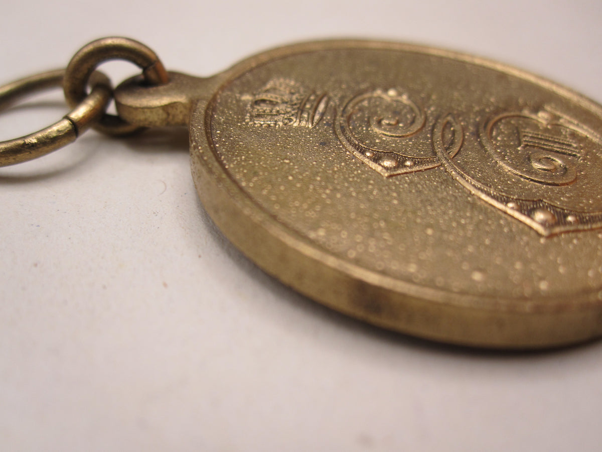 Original Sachsen Altenburg Tapferkeitsmedaille 1915 im Verleihungsetui VERGOLDET