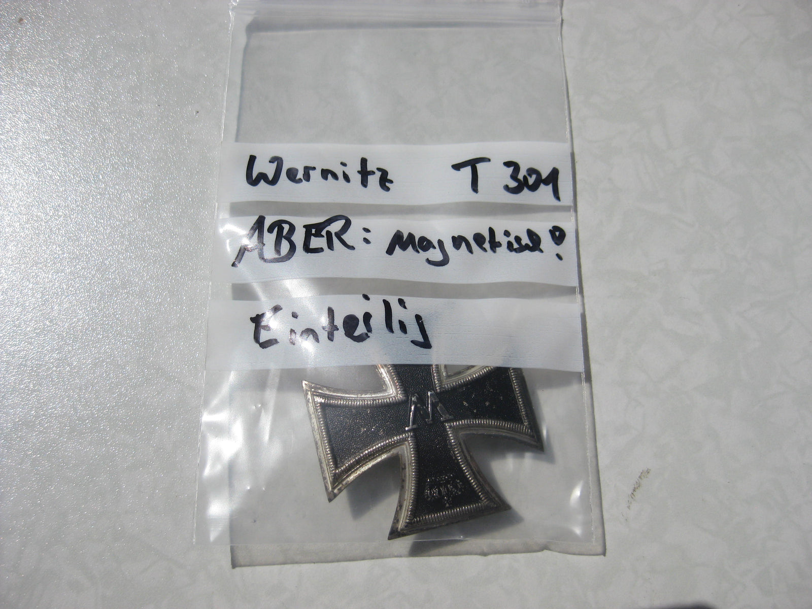 Eisernes Kreuz 1.Klasse 1914 (EK1/14)  EXTREM ELTENE VARIANTE