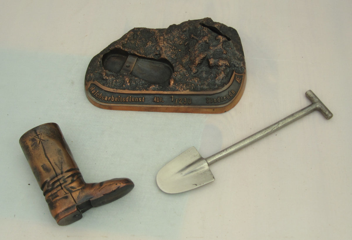 Reservistika Erinnerungsstück Reichsarbeitsdienst (RAD) Stadtroda / Thüringen