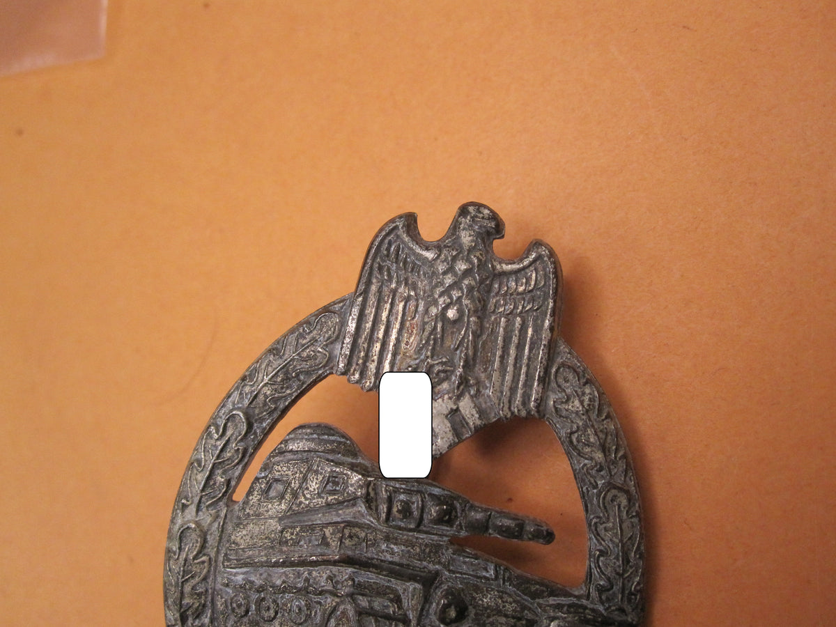 Panzerkampfabzeichen in Silber           Sammleranfertigung