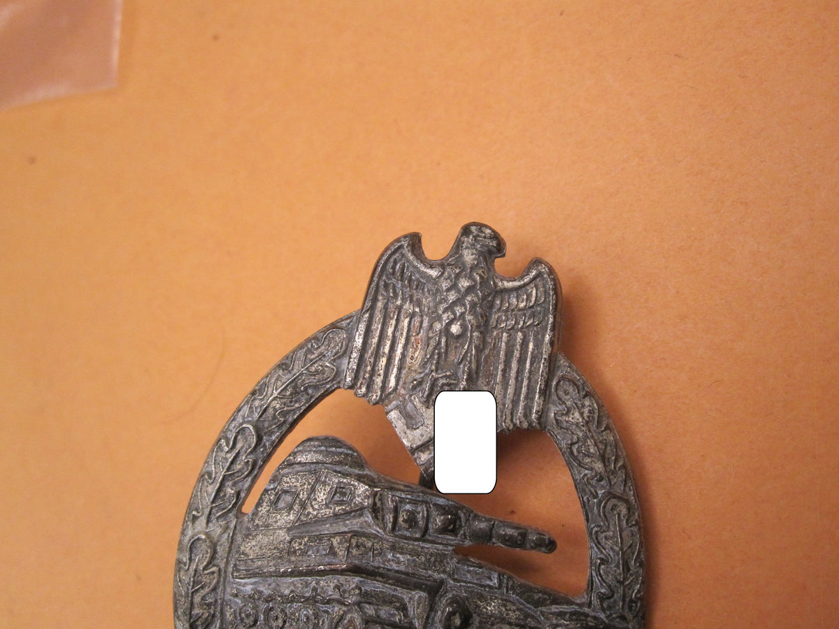 Panzerkampfabzeichen in Silber           Sammleranfertigung