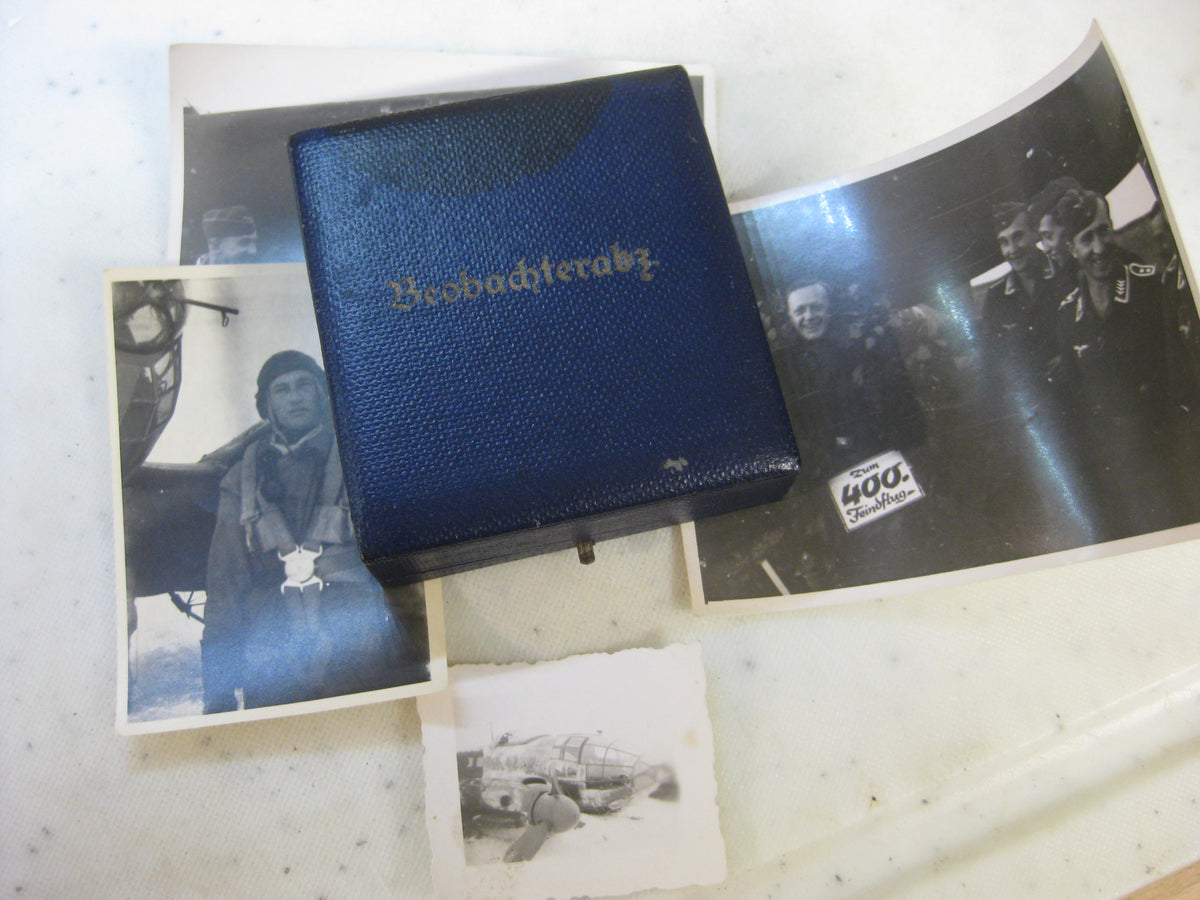 Luftwaffen - Beobachterabzeichen im Verleihungsetui MINT CONDITION