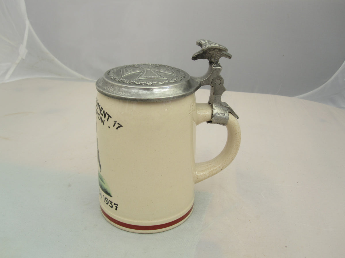 Reservistenkrug Kavallerie Reiter Regiment 17 Wehrmacht Bamberg München Straubing Bayern 1937