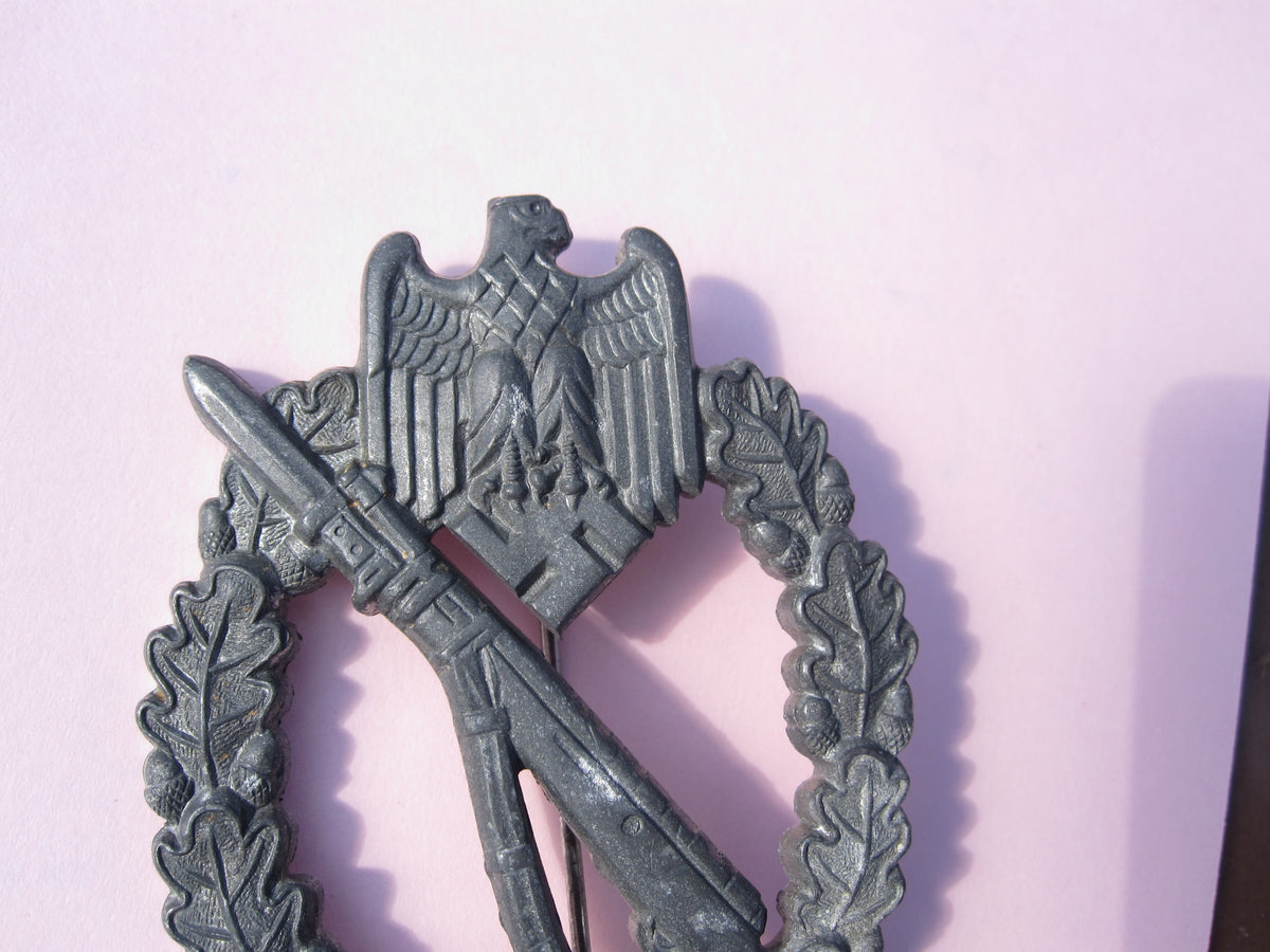 Infanterie Sturmabzeichen (ISA) des Heeres in Silber &quot;M.K.2&quot;