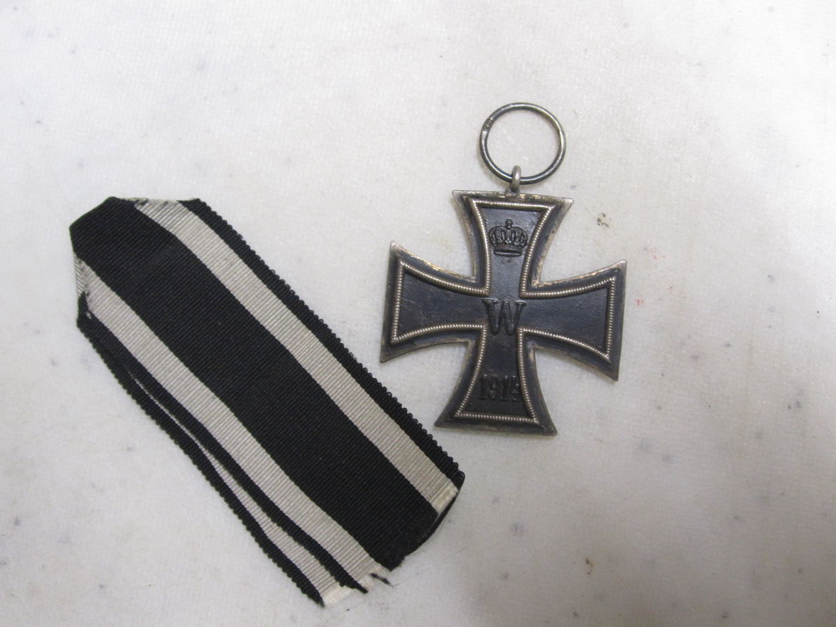 Eisernes Kreuz 2.Klasse 1914 (EK2/14) in 800er SILBERSTEMPEL / Punze