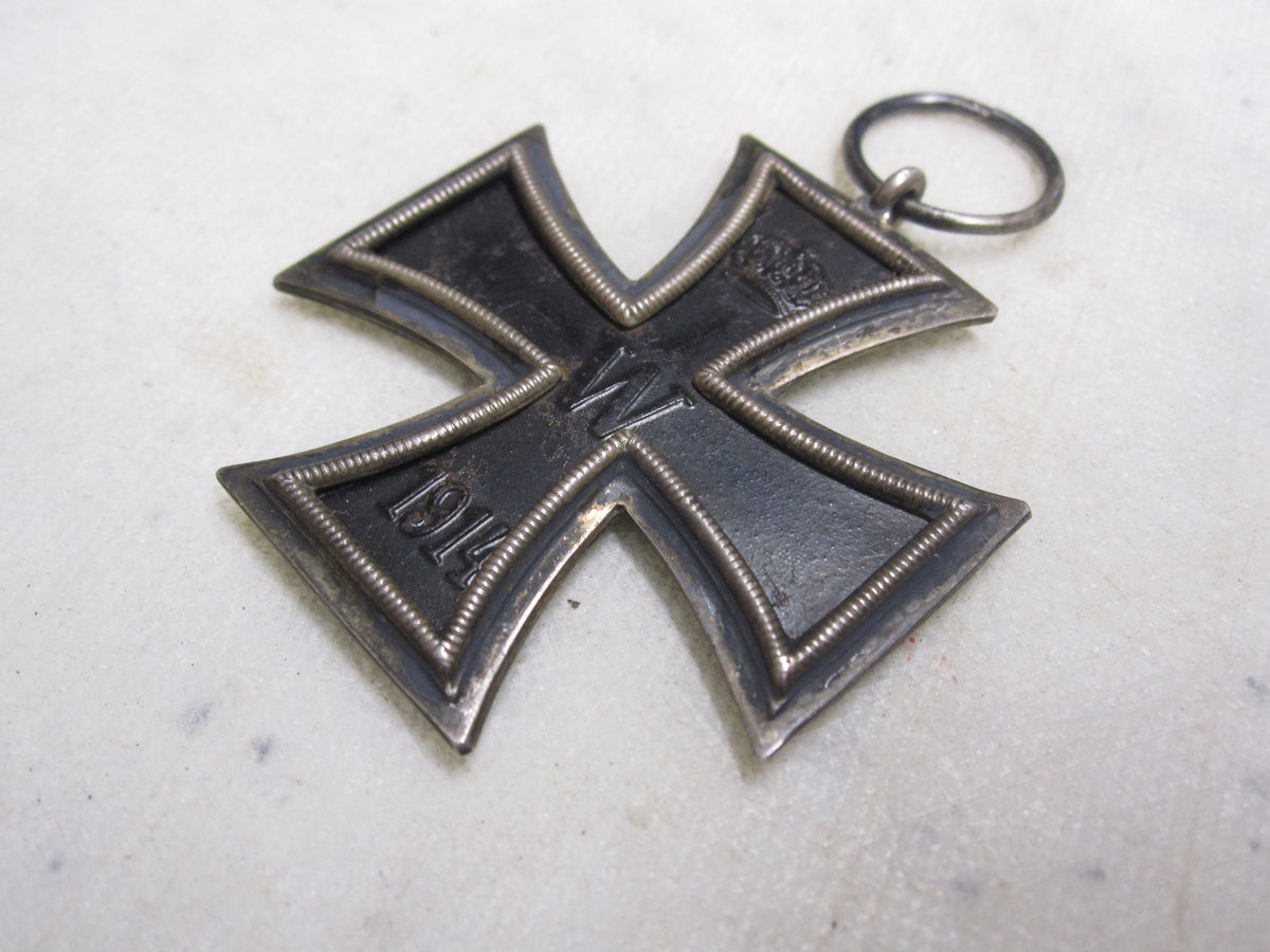 Eisernes Kreuz 2.Klasse 1914 (EK2/14) in 800er SILBERSTEMPEL / Punze