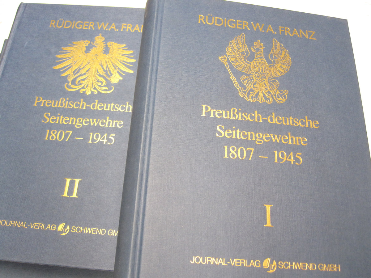 Blankwaffenkatalog Buch Preußisch-deutsche Seitengewehre 1807-1945 Band 1-5 KOMPLETT