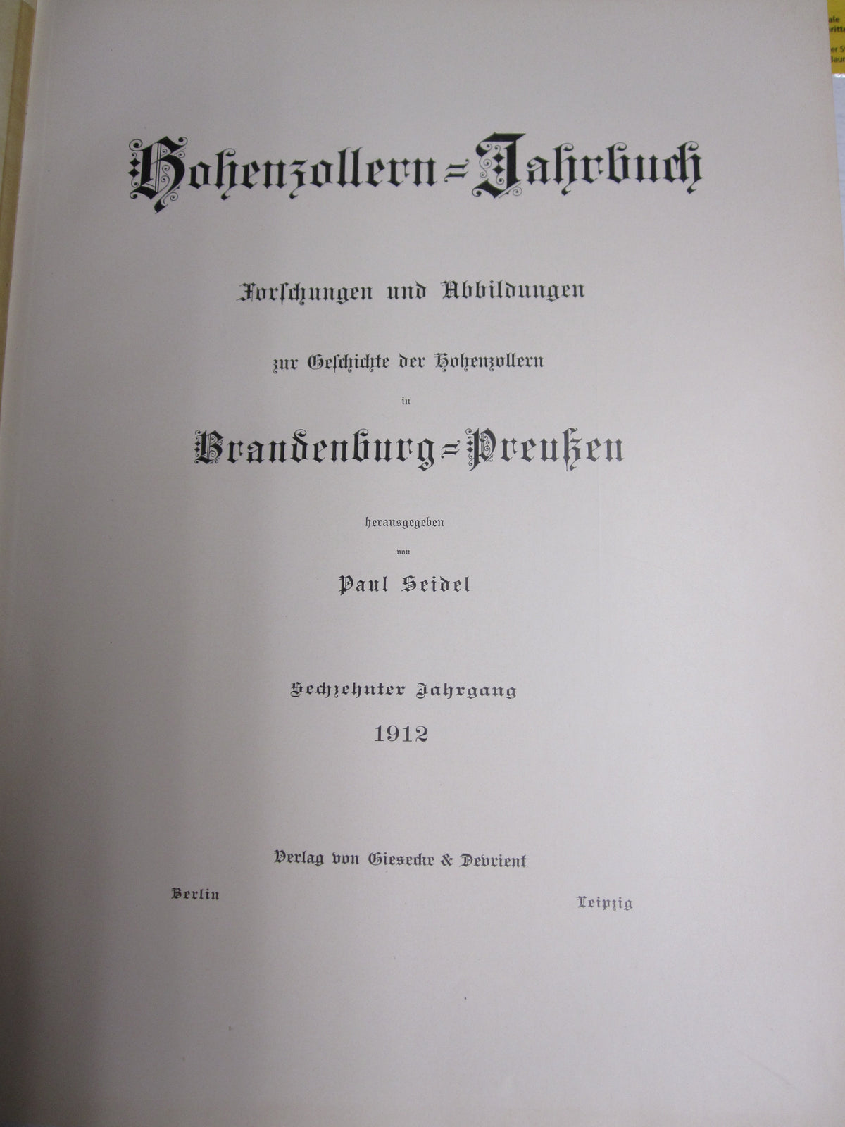 Buch Preußen Brandenburg Orden Geschichte