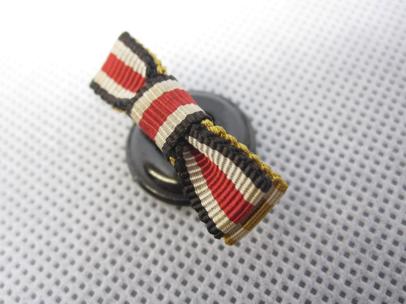 2er Knopflochschleife Feldspange Eisernes Kreuz 1939 Schutzwallmedaille Mint Condition