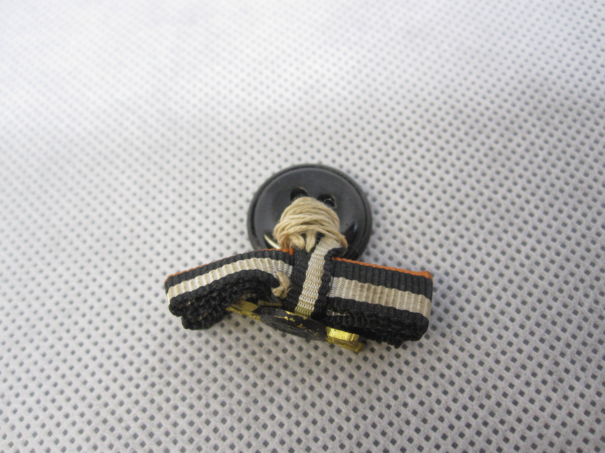 3er Knopflochschleife Feldspange Eisernes Kreuz Verwundetenabzeichen 1914