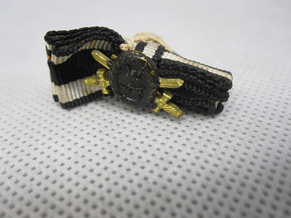 3er Knopflochschleife Feldspange Eisernes Kreuz Verwundetenabzeichen 1914