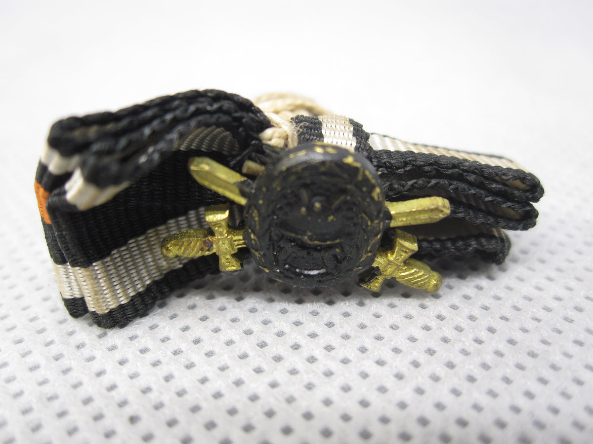 3er Knopflochschleife Feldspange Eisernes Kreuz Verwundetenabzeichen 1914