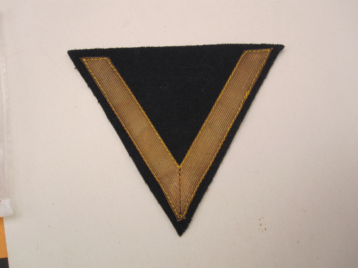 H.W.   -  -   ORIGINAL Abzeichen Ärmelwinkel Matrosen - Gefreiter