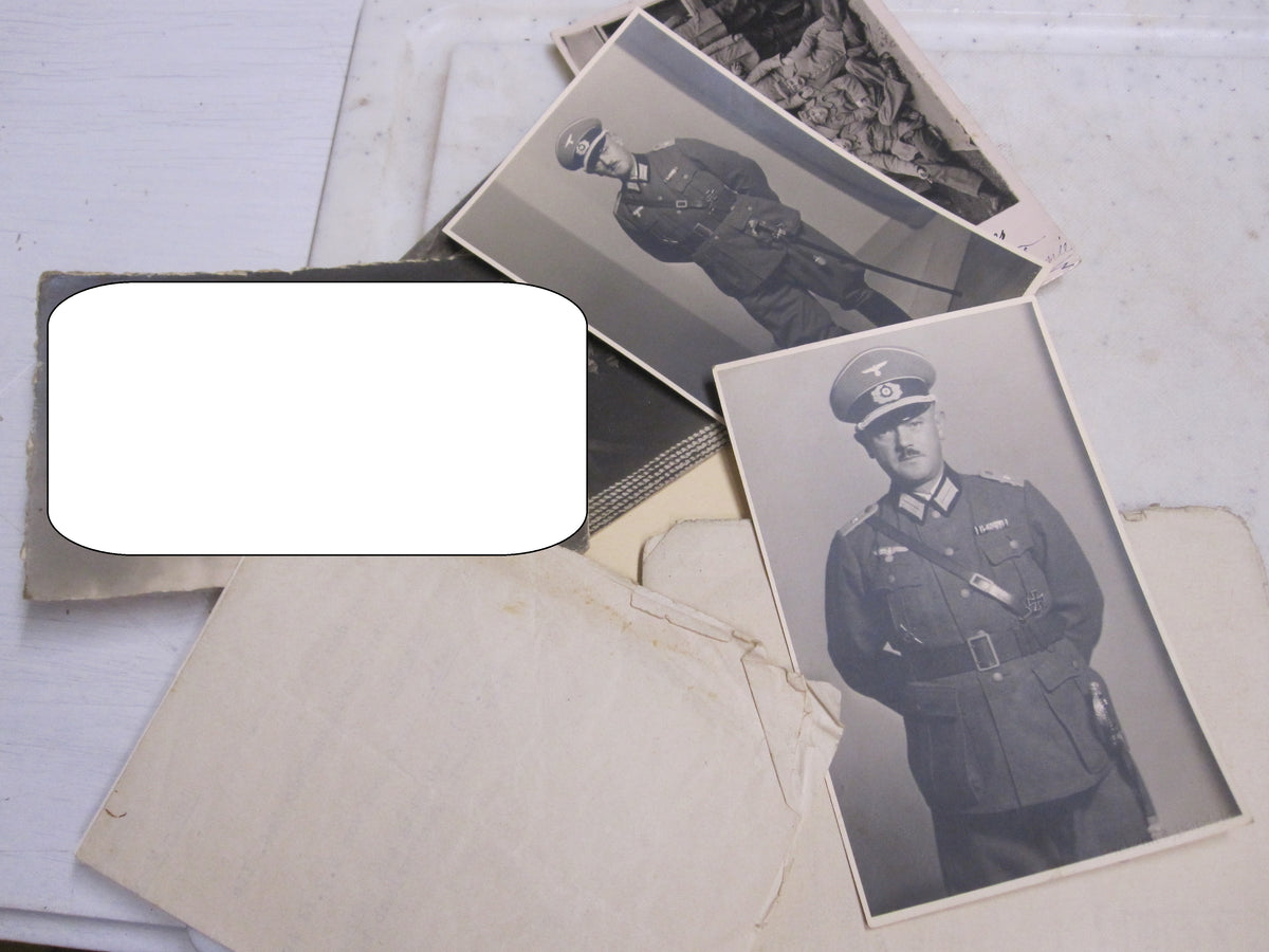 Nachlass Sonderführer des Heeres Divisions Nachschub Führer 254