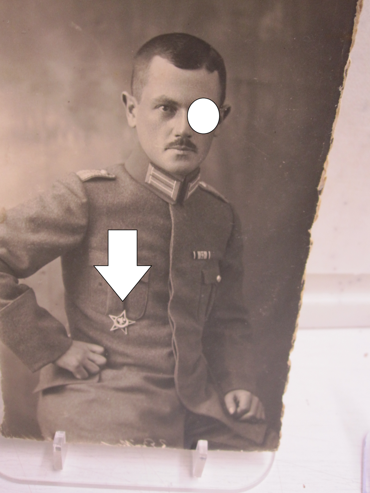 Foto Leutnant 1.Weltkrieg mit Orden