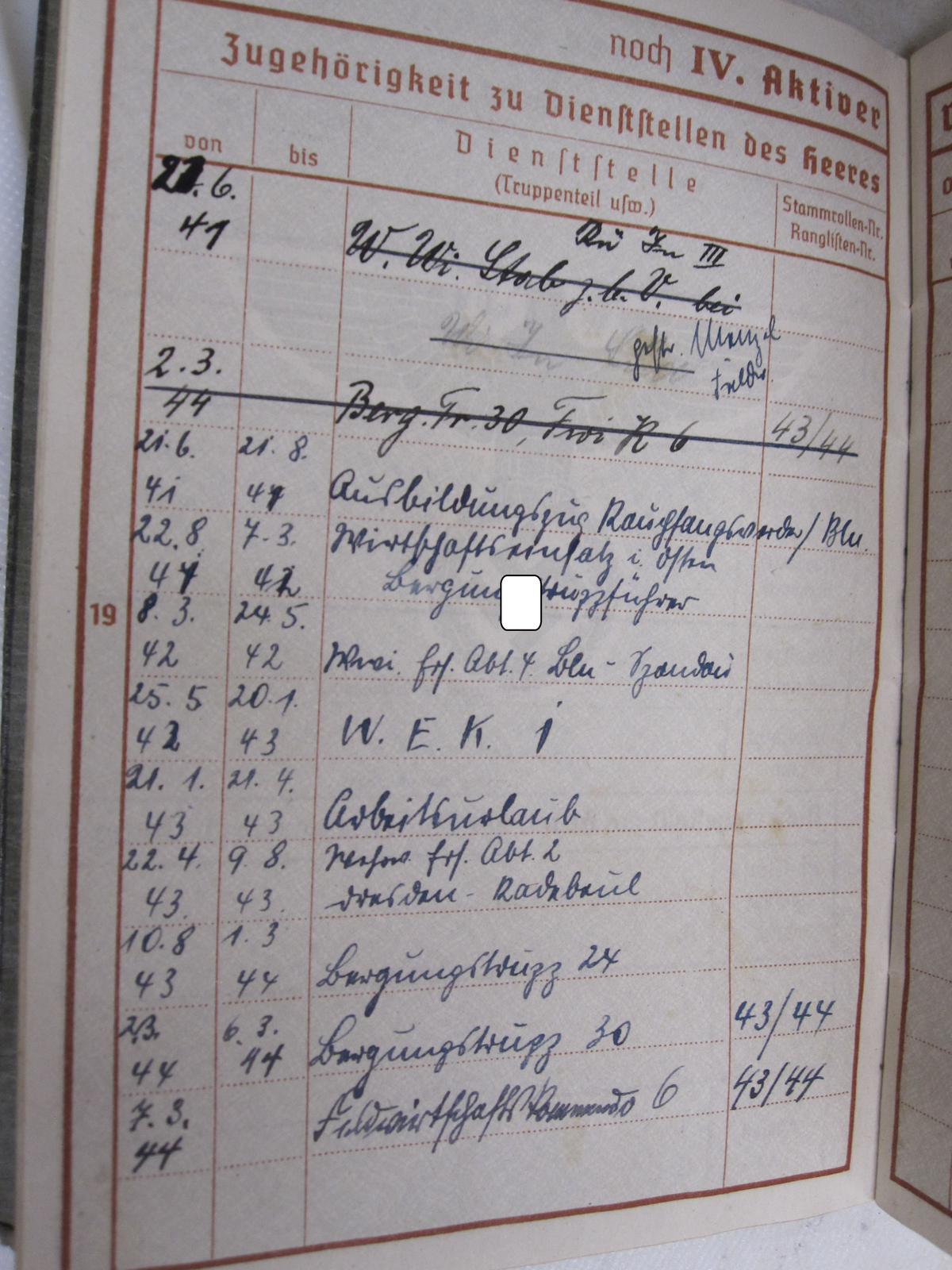 Wehrpaß &amp; Wehrmacht Führerschein etc etc SONDERFÜHRER !!!